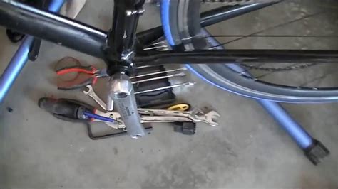 How To Remove Stripped Crank Arm Crankset On Bicycle Youtube