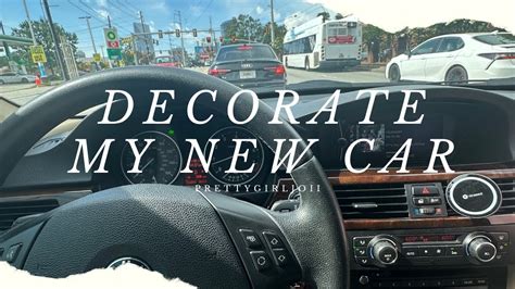 Decorate My New Car With Me Amazon Finds Prettygirljoii YouTube