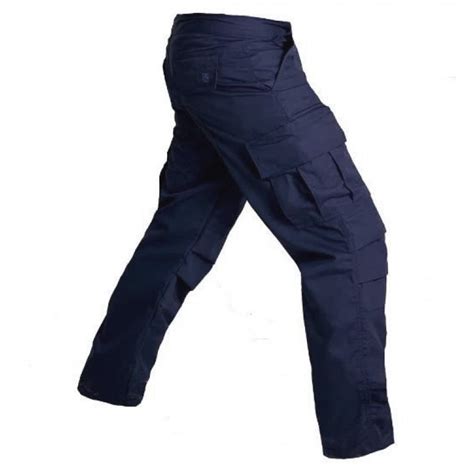 Cal A Masculina Combat T Tica Militar Ripstop B Lica Azul Marinho