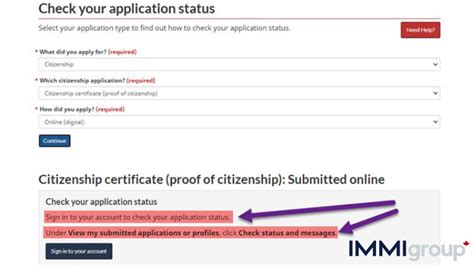 Citizenship Certificate Application Status - Citizenship Certificate