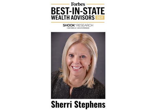 Sherri Stephens Named To Forbes List Of Best In State Wealth Advisors