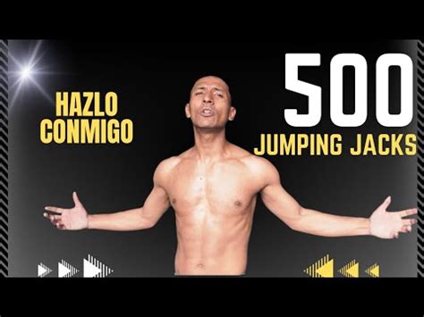 RETO DE 500 JUMPING JACKS QUEMA muchas CALORÍAS con este sencillo