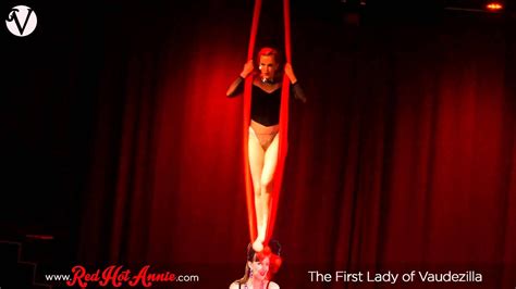 Red Hot Annie Aerial Silks Act YouTube