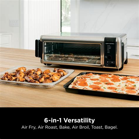 Ninja Foodi 6 In 1 Digital Air Fry Large Toaster Oven Flip Away Sp080 The Market Depot