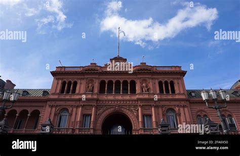 Casa Rosada Pink House Presidential Palace Stock Videos Footage Hd