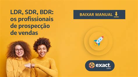 LDR SDR BDR os profissionais de prospecção de vendas