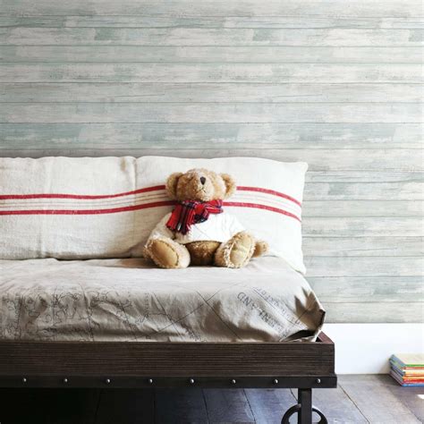 RoomMates Weathered Planks Peel & Stick Wallpaper in 2022 | Distressed ...