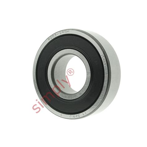 SKF 62032RSH Rubber Sealed Deep Groove Ball Bearing 17x40x12mm Simply ...