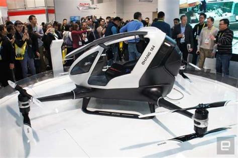 Chinese Company Unveils A New Supersized Drone That You Can Ride In