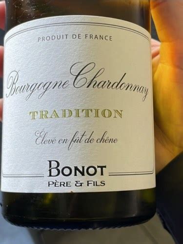 Bonot P Re Et Fils Tradition Bourgogne Chardonnay Vivino United Kingdom