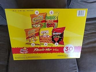 Amazon Frito Lay Flaming Hot Favorites Cheetos Chester S Funyuns Munchies Bags