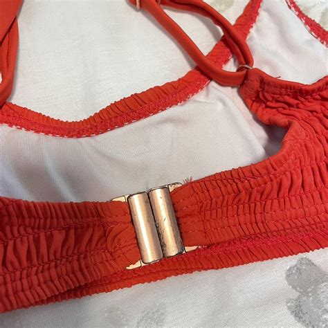 Hello Molly Cheeky Red Bikini Set Size 2 Size 2 Au Depop