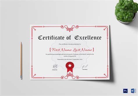 Corporate Certificate Templates