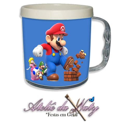 Caneca Marios Bros No Elo Ateli Da Naty