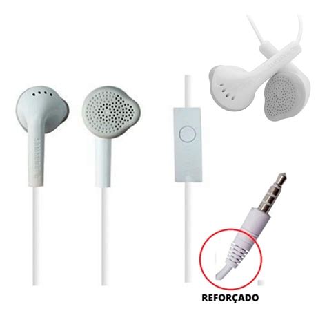 Fone De Ouvido Samsung Galaxy In ear Branco P2 Portátil Mercado Livre