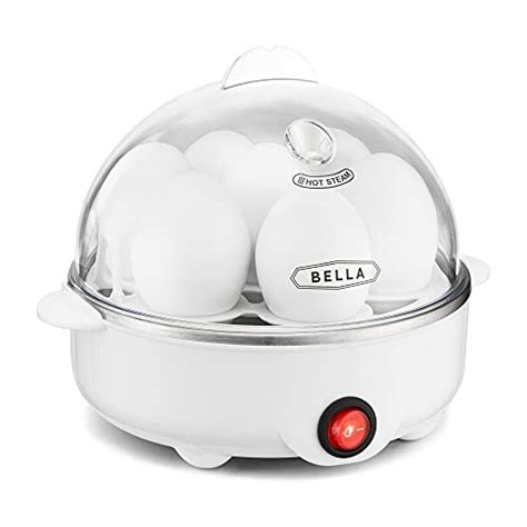 Bella Rapid Electric Egg Cooker And Poacher With Auto Shut Off For Omelet Soft Medium And Hard