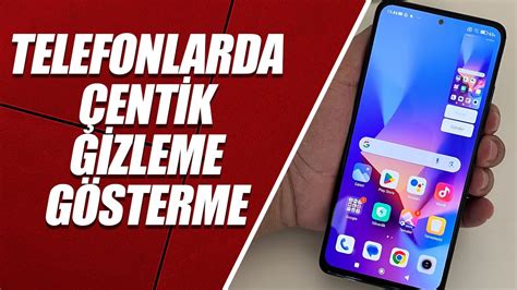 Telefonlarda Ent K Nasil G Zlen R Andro D Youtube