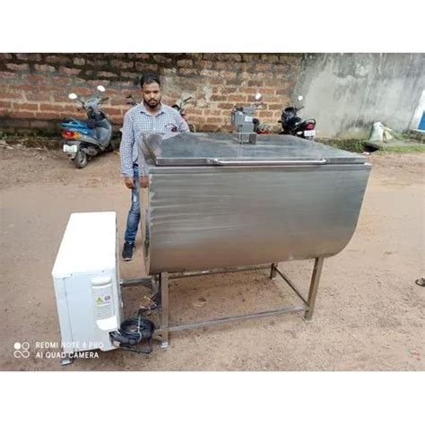 Silver 500 Ltr Bulk Milk Chiller At Best Price In Bhubaneswar Mahadev