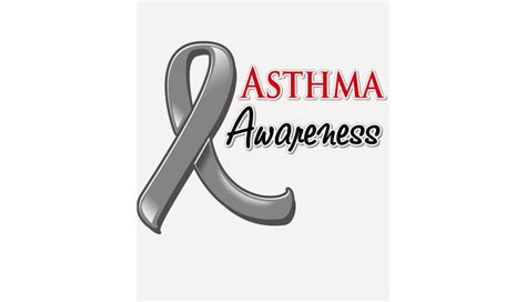 Asthma Awareness Ribbon Tee Shirt | Zazzle