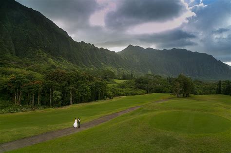 WEDDING PHOTOGRAPHY : Wedding at the Ko'Olau Golf Club in Oahu, Hawaii ...