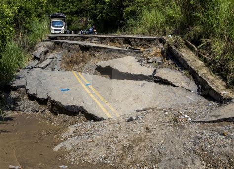 Por qué se destruyó la vía entre Amagá y Fredonia