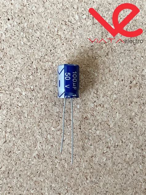 Kapasitor Elco Uf V Buah Kapasitor Capacitor Elko Kapasitor