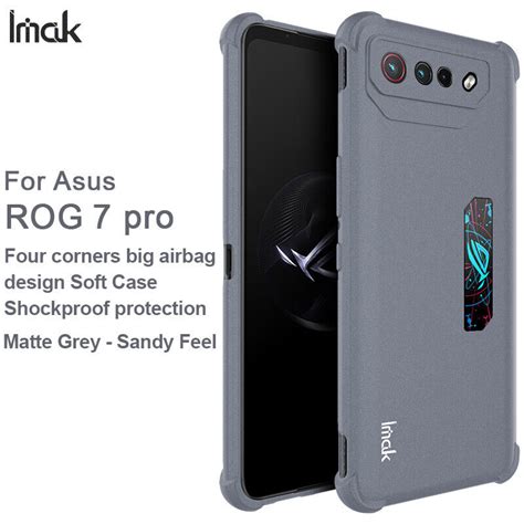 Imak Matte Airbag Shockproof Soft Tpu Back Case For Asus Rog Phone