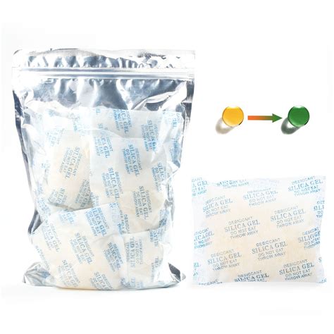 Lotfancy Packs Gram Silica Gel Packets Indicating Desiccant