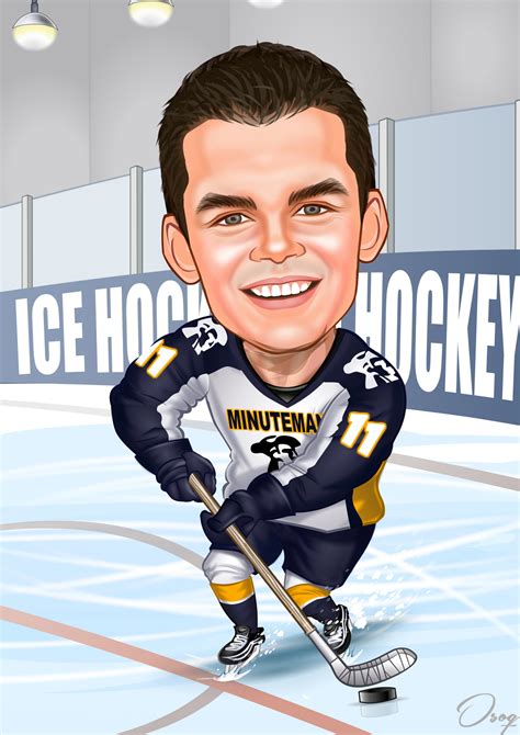 Ice Hockey Cartoon | Osoq.com