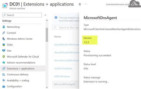 How To Update Microsoft DNS AMA Extension For Azure VMs Easily