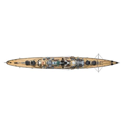 Prinz Eugen Model Boat Kit - Occre (16000)