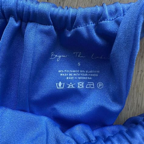 Cobalt Blue Bikini Set From Bayu The Label Both In Depop