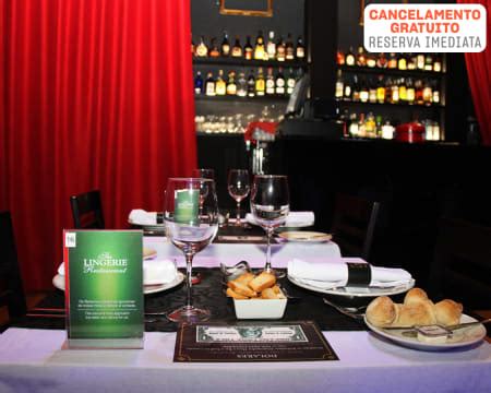 Jantar e Espetáculo Sensual no Restaurante Mais Sexy de Lisboa The Lingerie Restaurant Odisseias