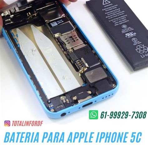 Bateria iPhone 5c Troca em 40 minutos Assistência Técnica Apple