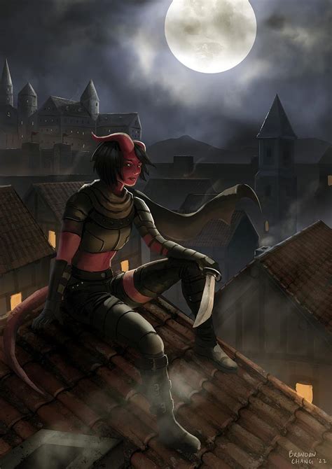 [oc][art] Rooftop Rogue R Dnd