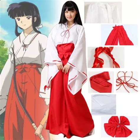 Disfraz De Cosplay De Mujer Inuyasha Envío Gratis