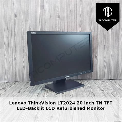 Lenovo Thinkvision Lt Inch Tn Tft Led Backlit Lcd Refurbished