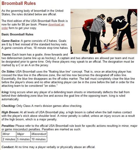 Broomball — Lou & Gib Reese Ice Arena