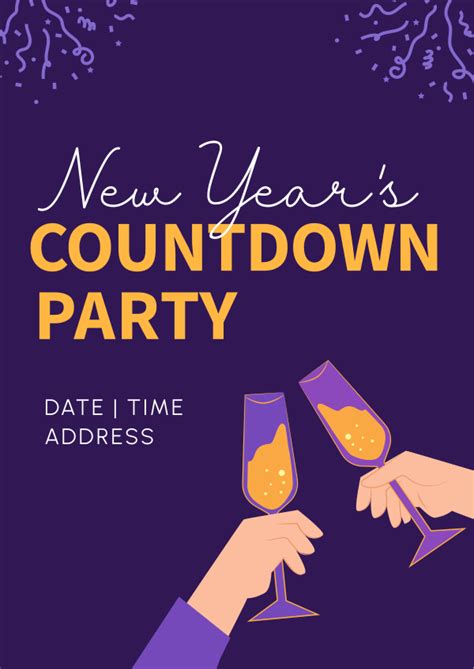 Cheers To New Year Countdown Favicon Brandcrowd Favicon Maker