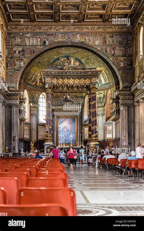 Basilique Papale De Saint Mary Major Banque De Photographies Et D