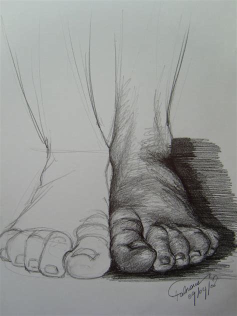 Feet_Sketch by falname on DeviantArt