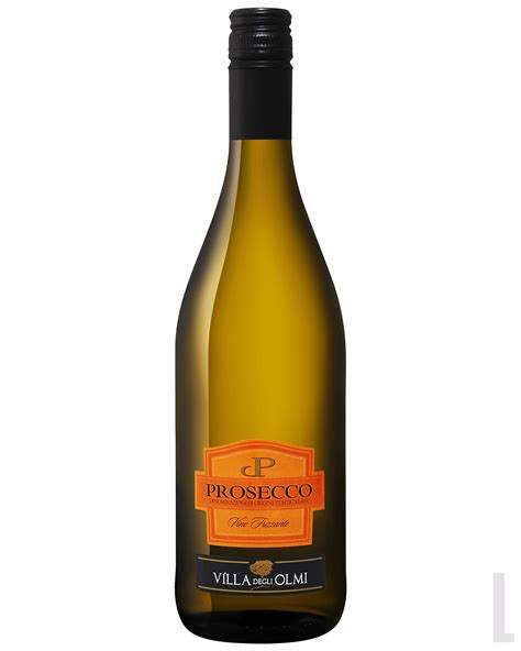 Игристое вино белое брют Prosecco DOC Frizzante Villa degli Olmi, 0.75л ...