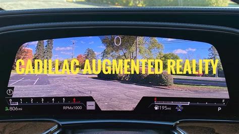 Cadillac Escalade Augmented Reality And Heads Up Display Youtube