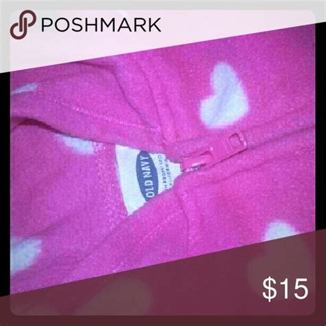 T Girls Old Navy Pink Polka Dot Jacket Like New Only Worn Once Old