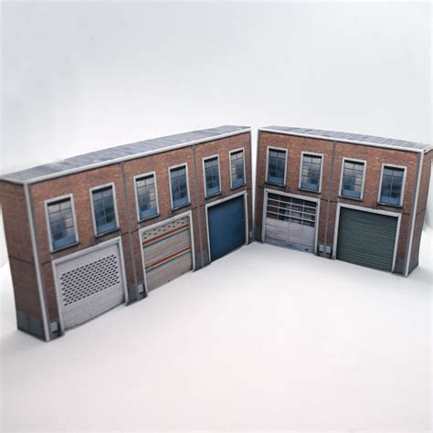 OO Gauge Industrial Buildings - Scale Model Buildings