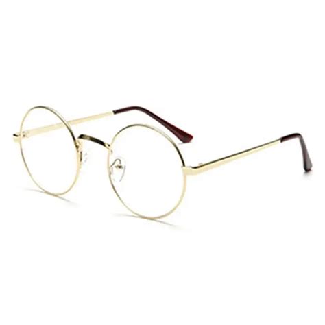 Buy Retro Oversized Korean Round Glasses Frame Clear