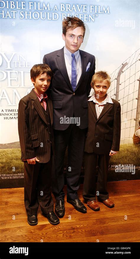 Asa Butterfield, Rupert Friend and Jack Scanlon attend the world ...