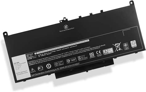 New J60J5 Laptop Battery Replacement For Dell Latitude Amazon Co Uk