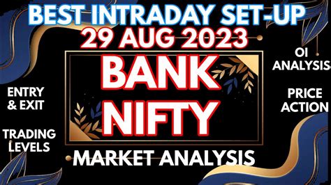 Bank Nifty 29 Aug 2023 Market Analysis Trading Setup Tomorrow Bank