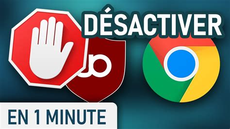 Désactiver Son Bloqueur De Pubs Ublock Adblock Youtube